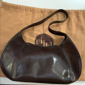 Brown shoulder bag